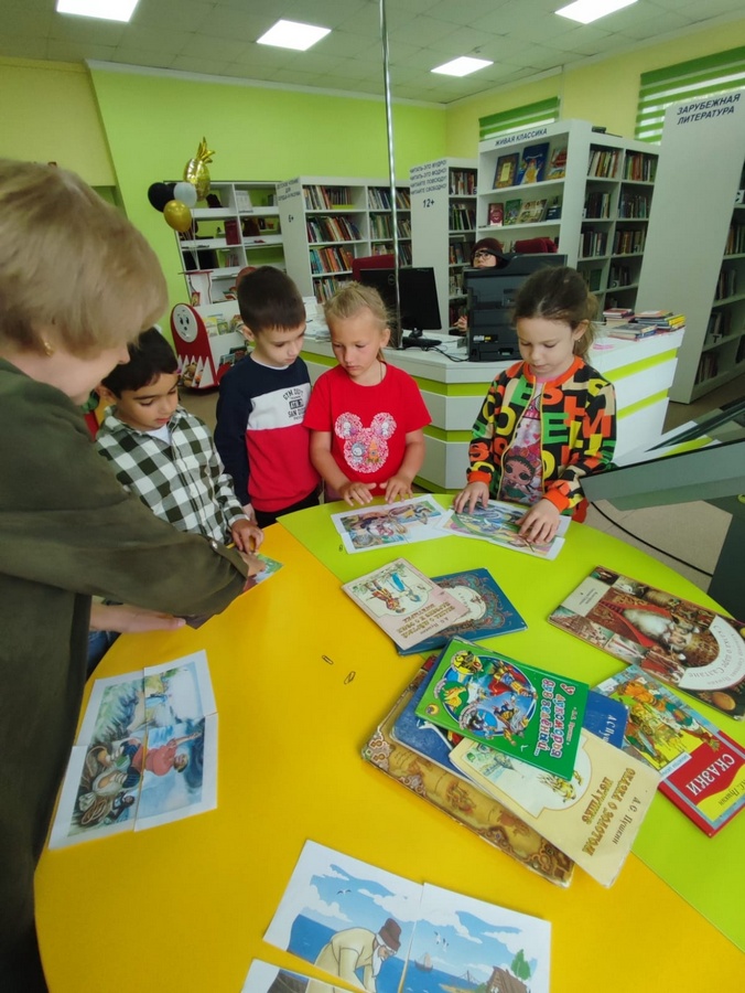 Read more about the article Путешествие по Лукоморью в детской библиотеке г. Чаплыгина.